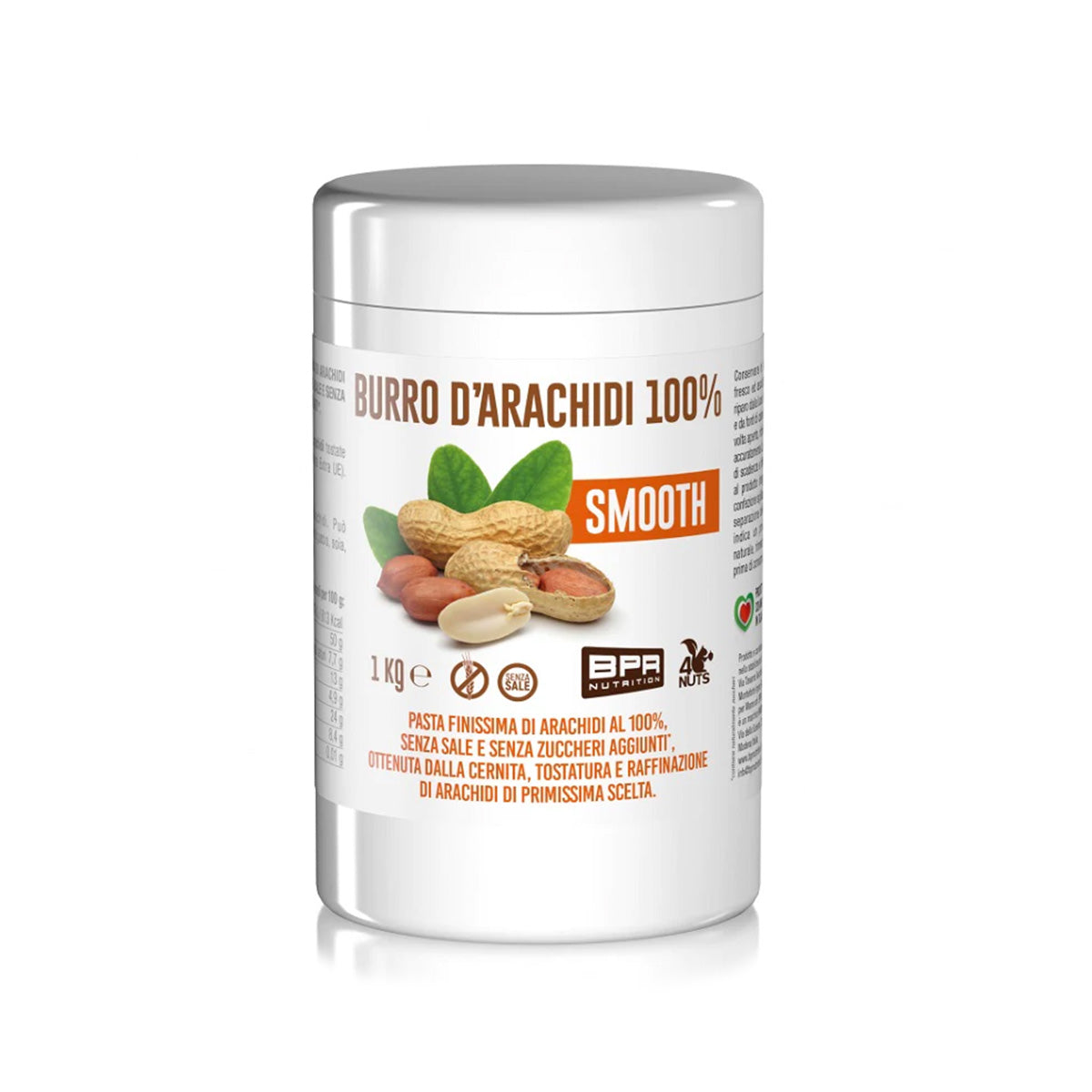 Burro d'arachidi 100% 1kg