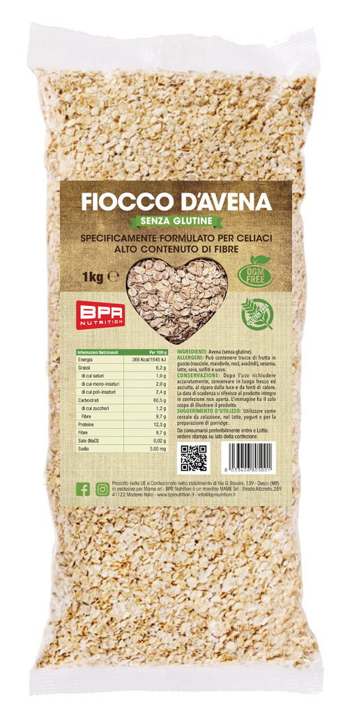 Fiocchi d'Avena Baby Istantanei GLUTEN FREE