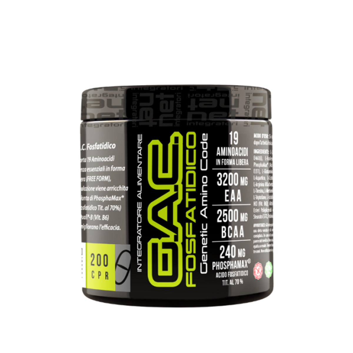 G.A.C. FOSFATIDICO 200cpr