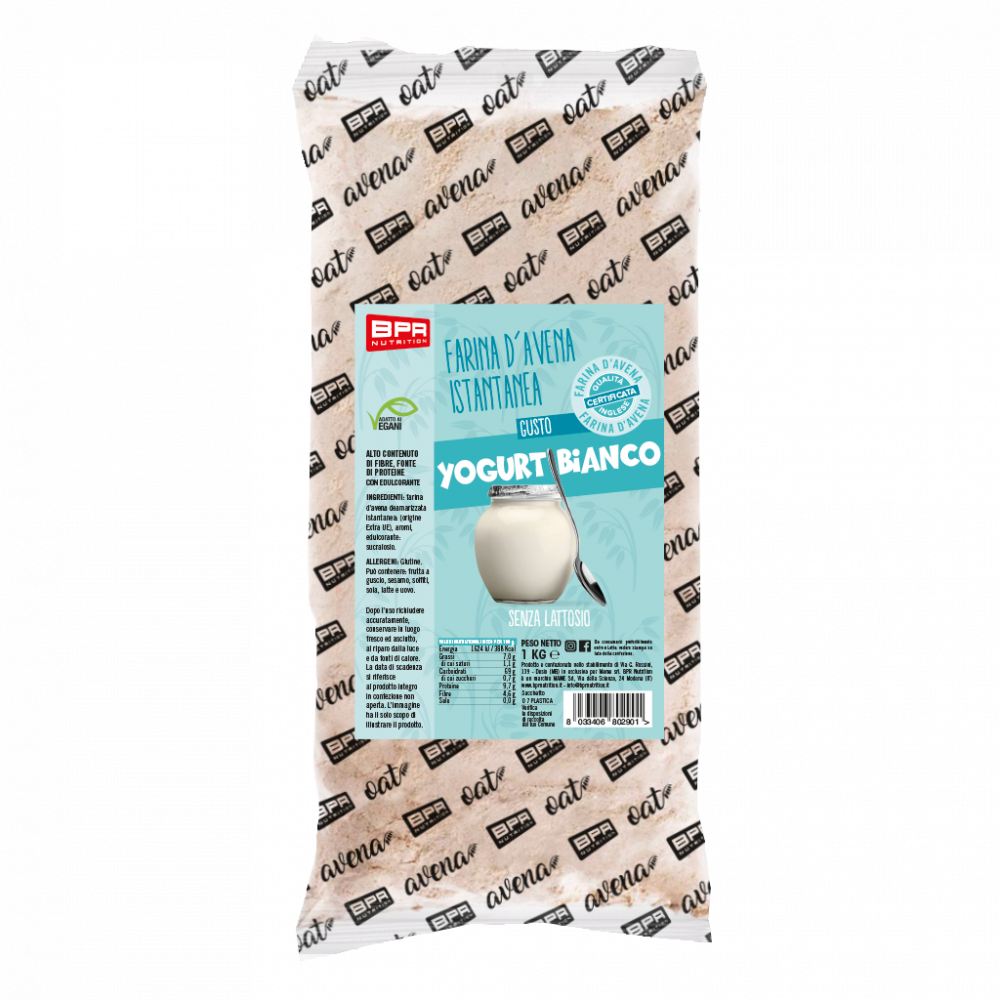 BPR Farina d'Avena Aromatizzata Istantanea 1Kg