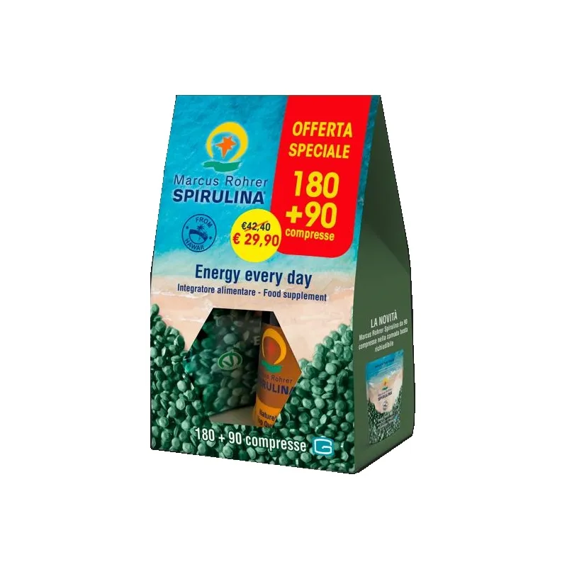 Spirulina 180+90cpr